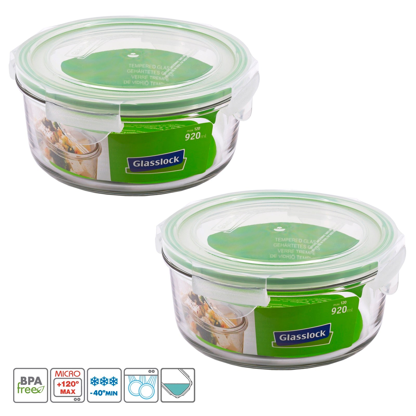 Set di Porta Salumi e Alimenti con Sistema Fresh, Conservazione