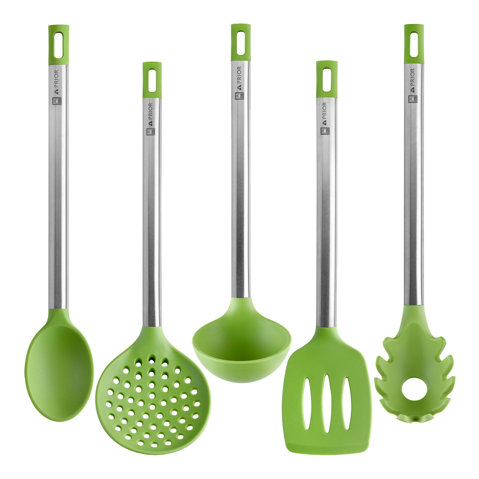 Cucharas Acero Inoxidable Para Servir 4 Pzas Cocina 36cm Set