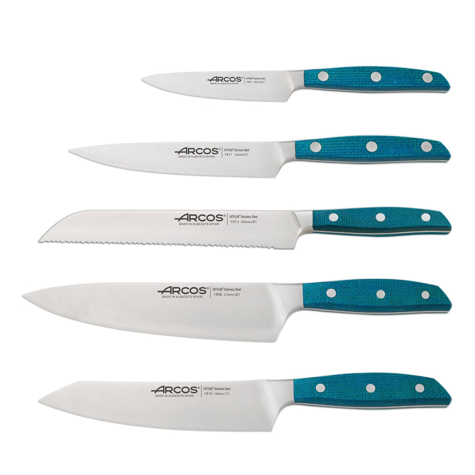 Cuchillos Arcos Carne | 6 piezas | cuchillos chuleteros arcos