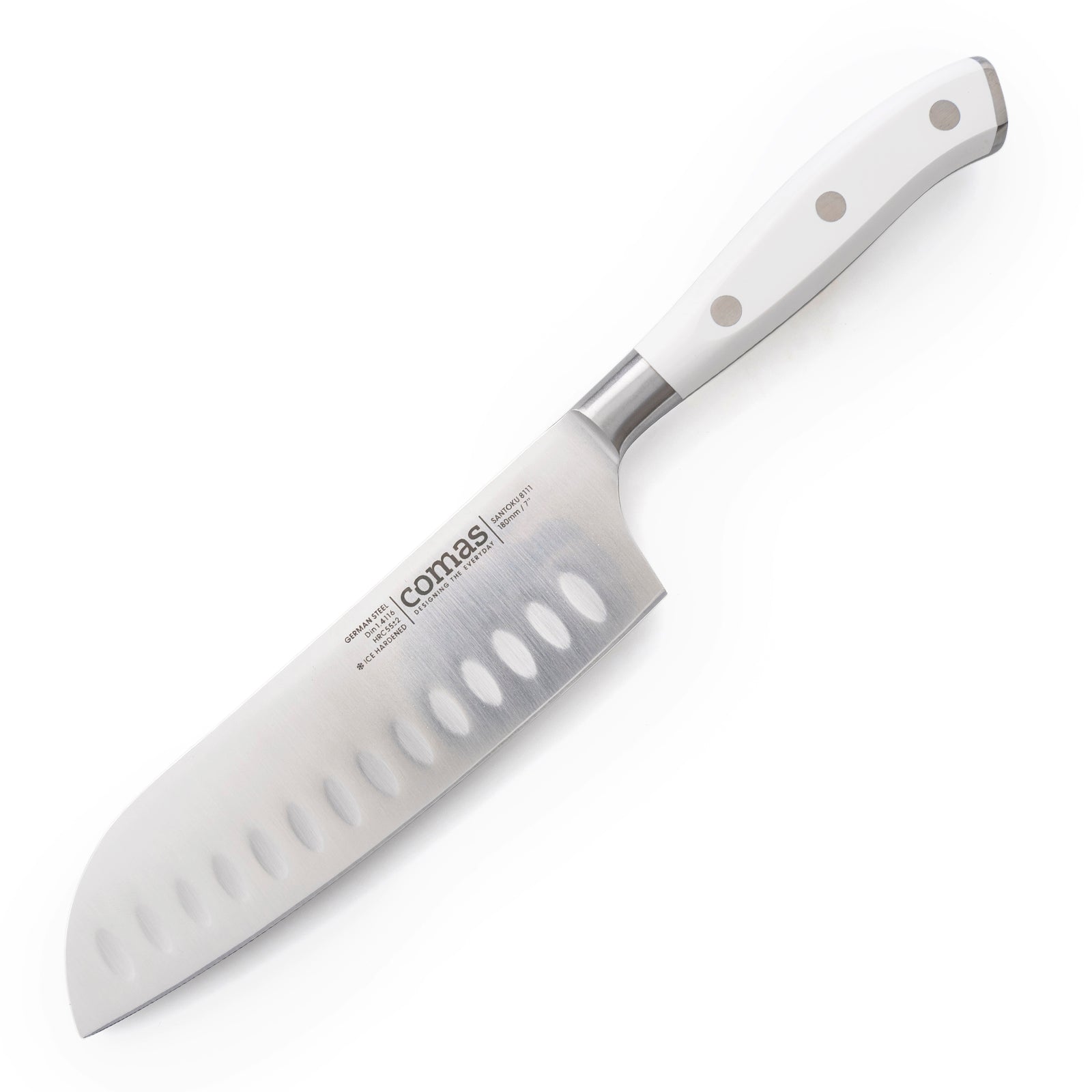 Cuchillo Sabatier para jamón o salmón con alveolos