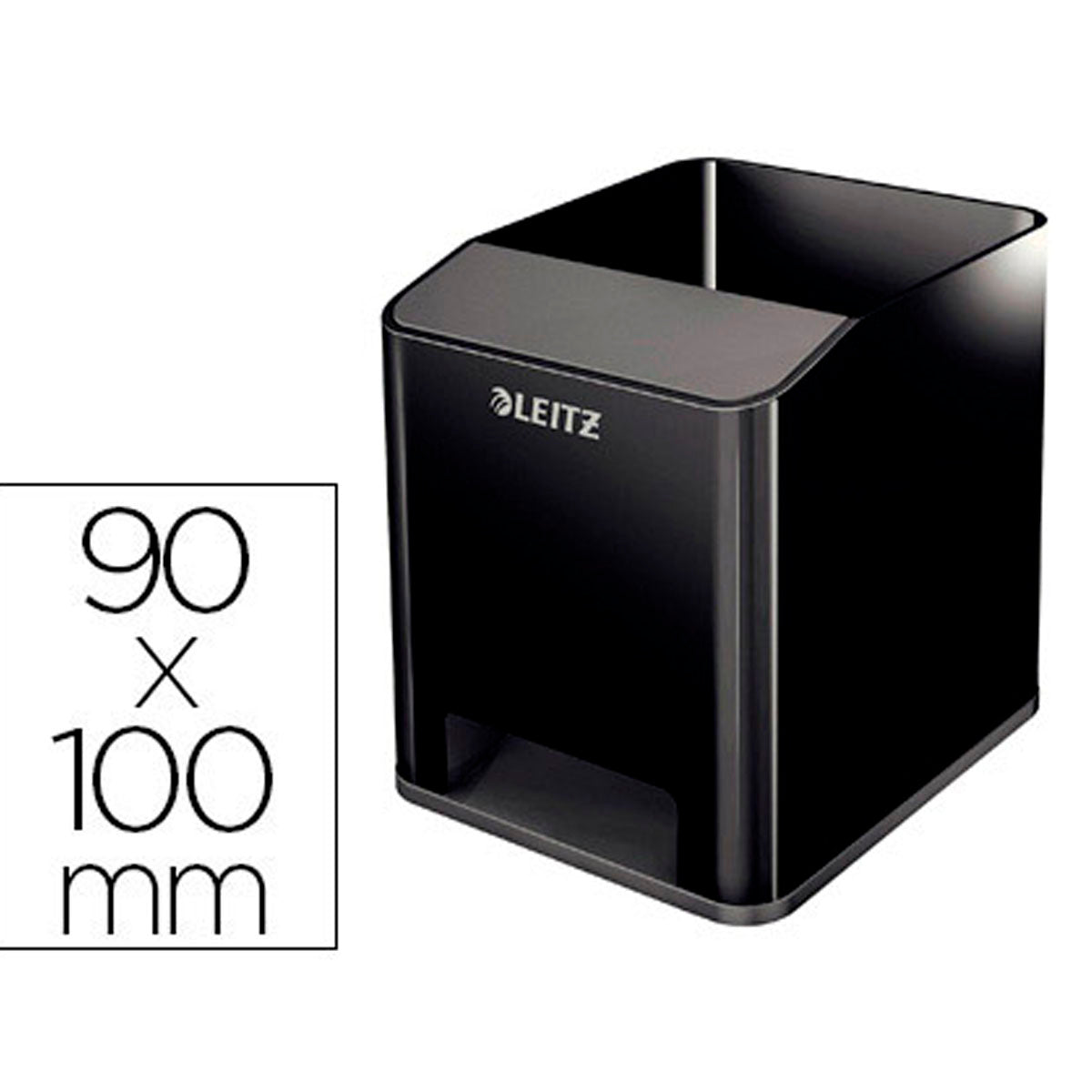 LEITZ Sound Wow - Cubilete Portalápices en Color Negro