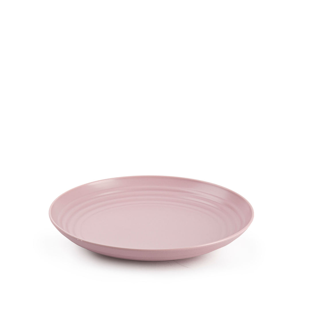 Plastic Forte - Plato Classic Llano 22 cm Reutilizable. Ideal Fiestas. Rosa