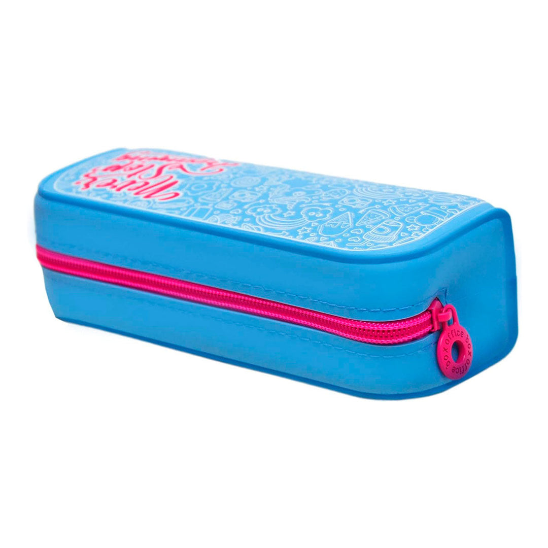 Office Box - Estuche Escolar de Silicona con Tacto Suave. Edición Monsters