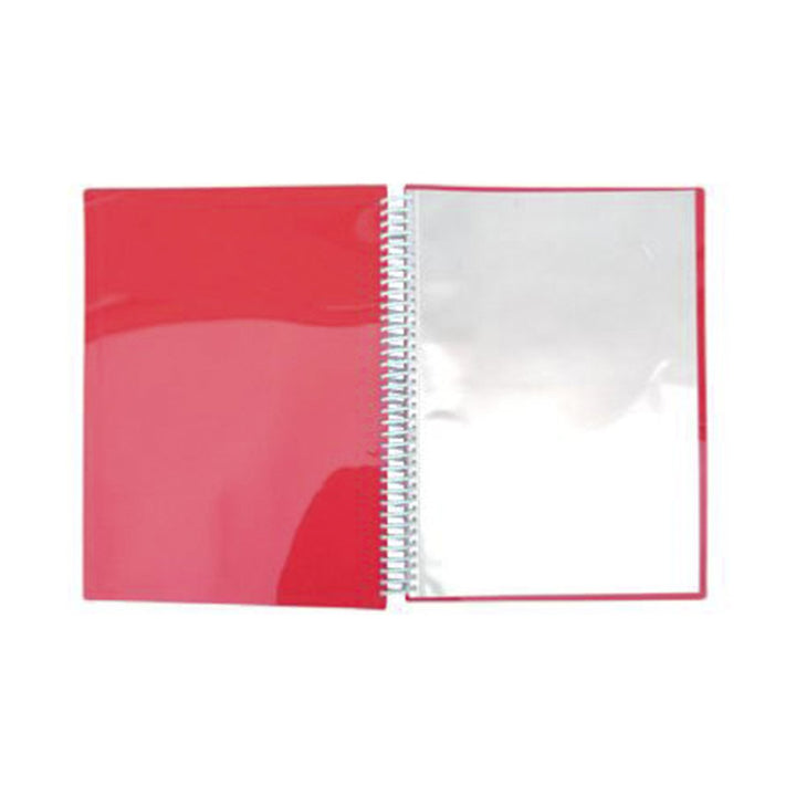 Office Box - Carpeta de Fundas Espiral 360º Vital Colors, 20 Fundas