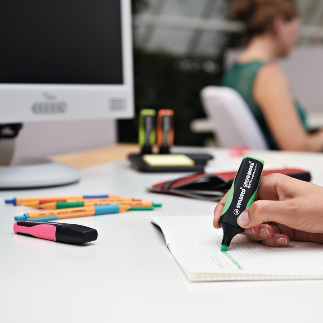 STABILO 322/HB - Lápiz de Grafito Triangular Ergonómico EASYgraph, Diestros