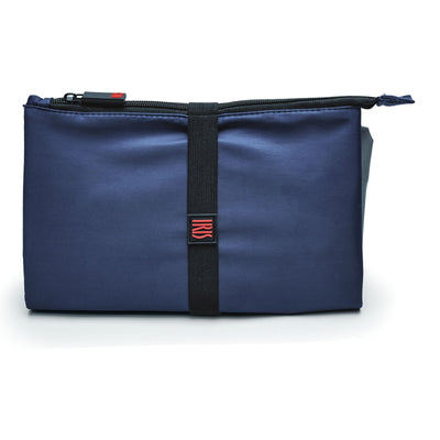IRIS Snack Bag Soft - Bolsa Porta Alimentos con Cierre de Cremallera. Azul Klein