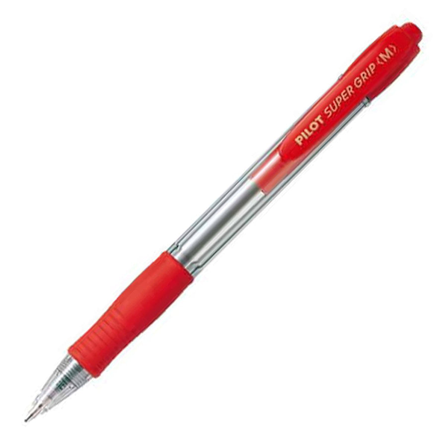 PILOT BPGP-10-M - Bolígrafo Retráctil con Tinta de Aceite SUPER GRIP Medium