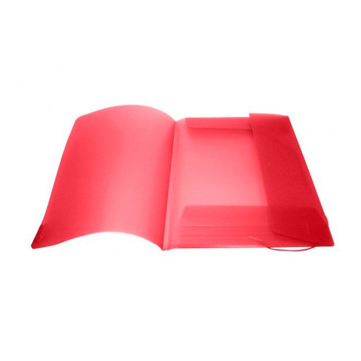 Office Box 51615 - Carpeta A4+ Supra con 3 Solapas y Cierre de Goma Redonda