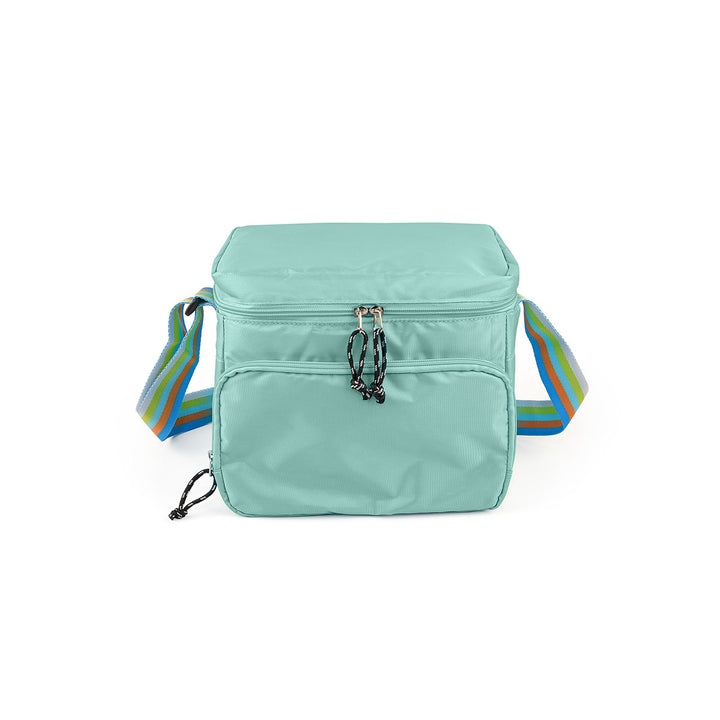 IRIS Summer - Nevera Portátil de 12L con Cinta Regulable. Menta