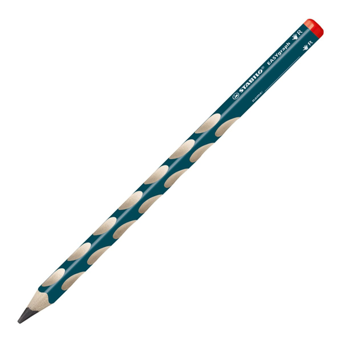 STABILO 322/HB - Lápiz de Grafito Triangular Ergonómico EASYgraph, Diestros