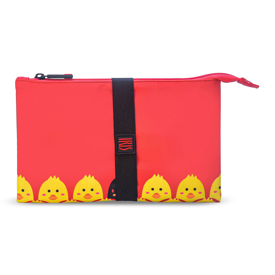 IRIS Snack Bag Friends - Bolsa Porta Meriendas Infantil Flexible y Plegable. Chicks