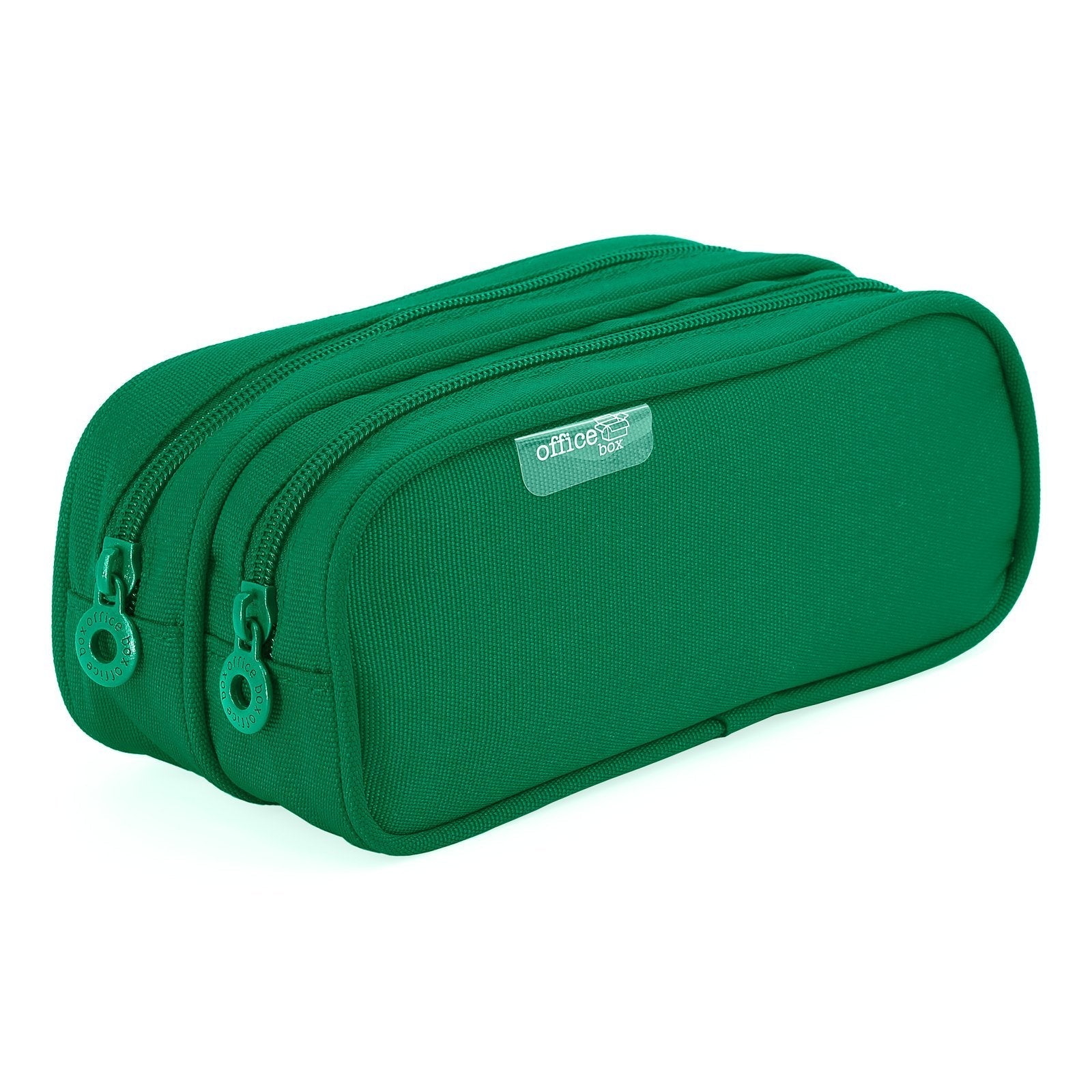 Estuche Portatodo Doble con Dos Cremalleras