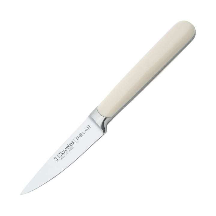 3 Claveles Polar - Cuchillo Verduras Profesional 9 cm Acero Forjado y Mango en ABS