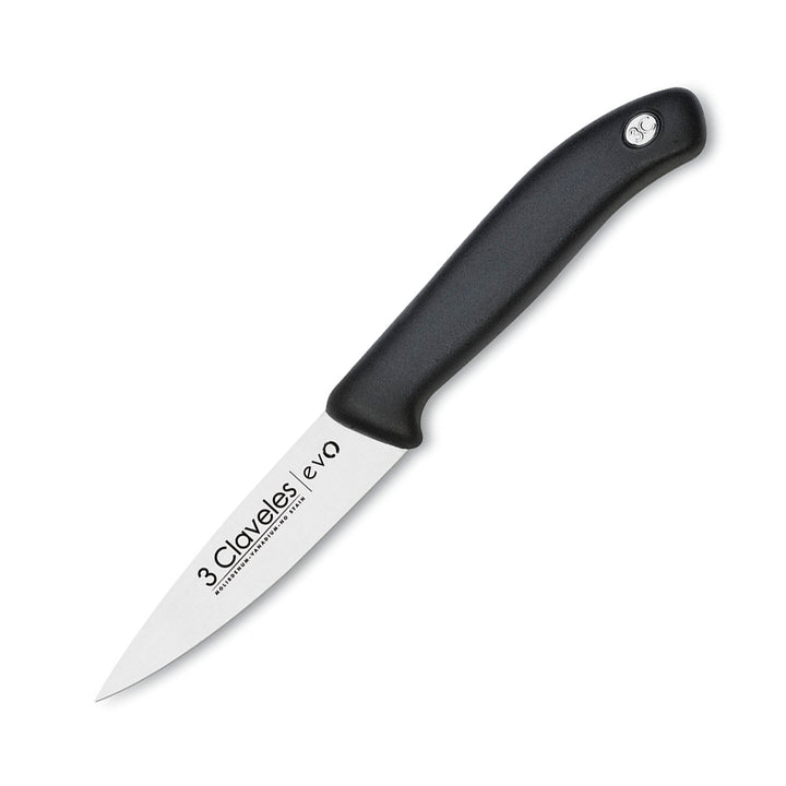 3 Claveles EVO - Cuchillo de Verduras 9 cm Acero Inoxidable Mango Polipropileno