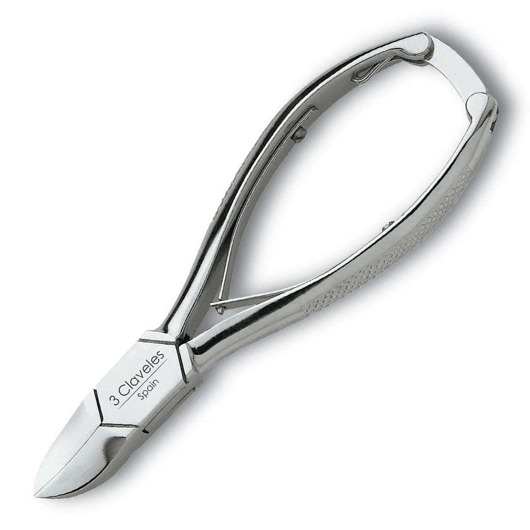 3 Claveles - Alicate Pedicuro Machihem. 14.5 cm en Acero al Carbono Forjado en Caliente