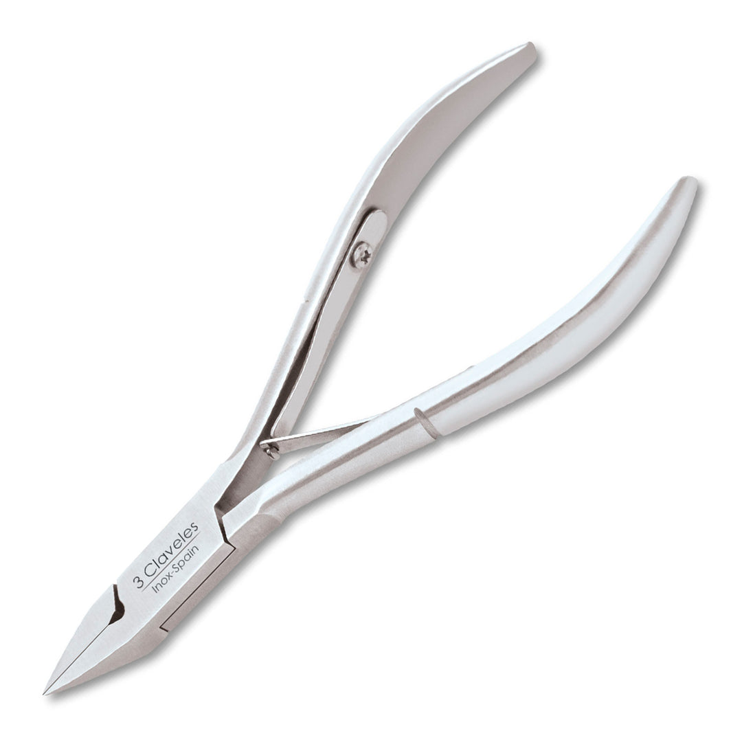 3 Claveles - Alicate Uñas Encarnadas 13 cm. Acero Inoxidable Forjado en Caliente