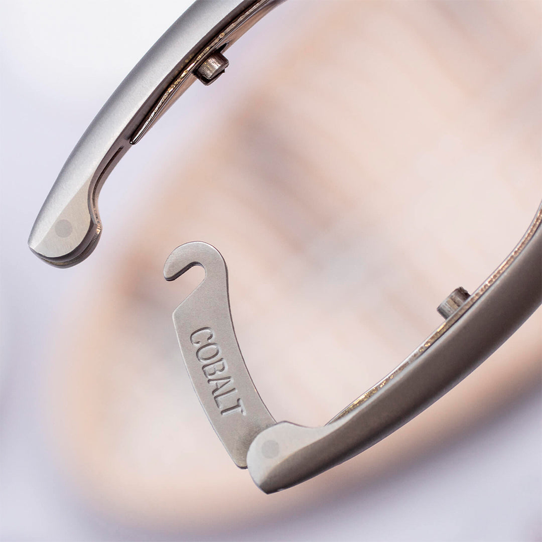 3 Claveles - Alicate Pedicuro de Corte Frontal Mach. 13.5 cm. Acero Inoxidable Forjado en Caliente