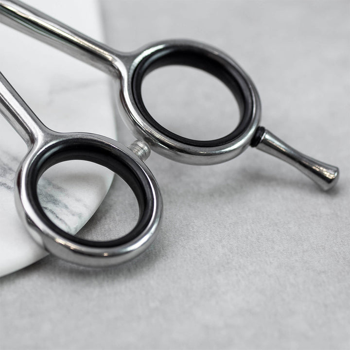 3 Claveles Air - Tijera Profesional Peluquero 5.5" Acero Inox. Filo Suave Forjado en Caliente