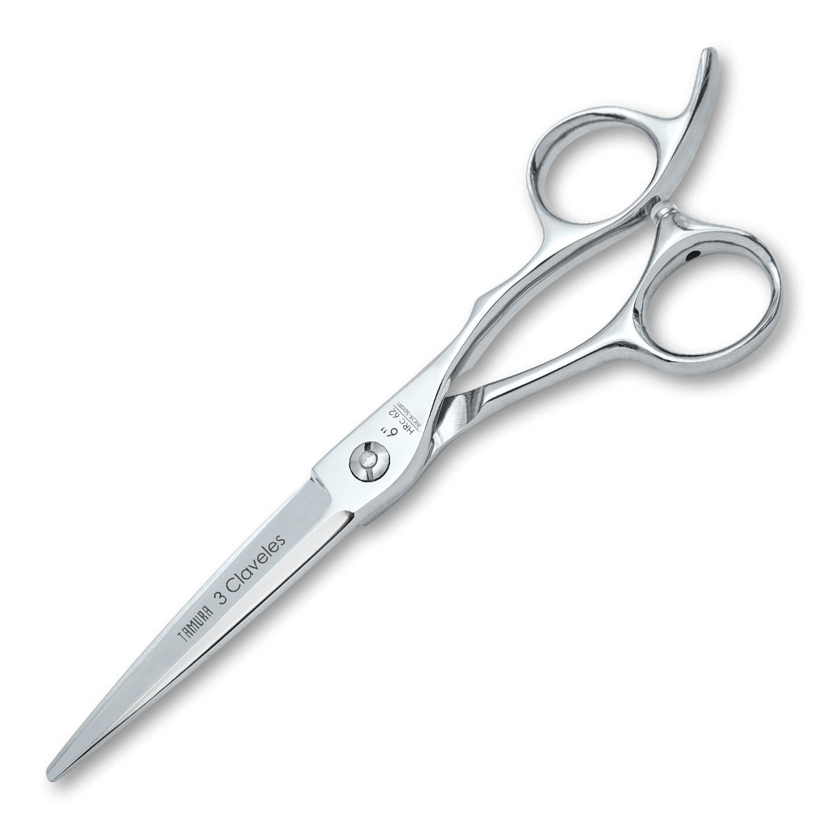3 Claveles Tamura - Tijera Profesional Peluquero 6" Acero Filo Navaja Forjado en Caliente