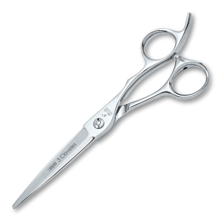 3 Claveles Tamura - Tijera Profesional Peluquero 6" Acero Filo Navaja Forjado en Caliente