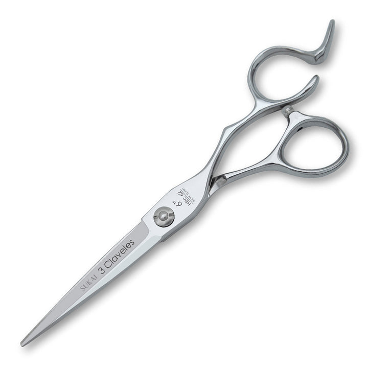 3 Claveles Sukai - Tijera Profesional Peluquero 6" Acero Filo Navaja Forjado en Caliente