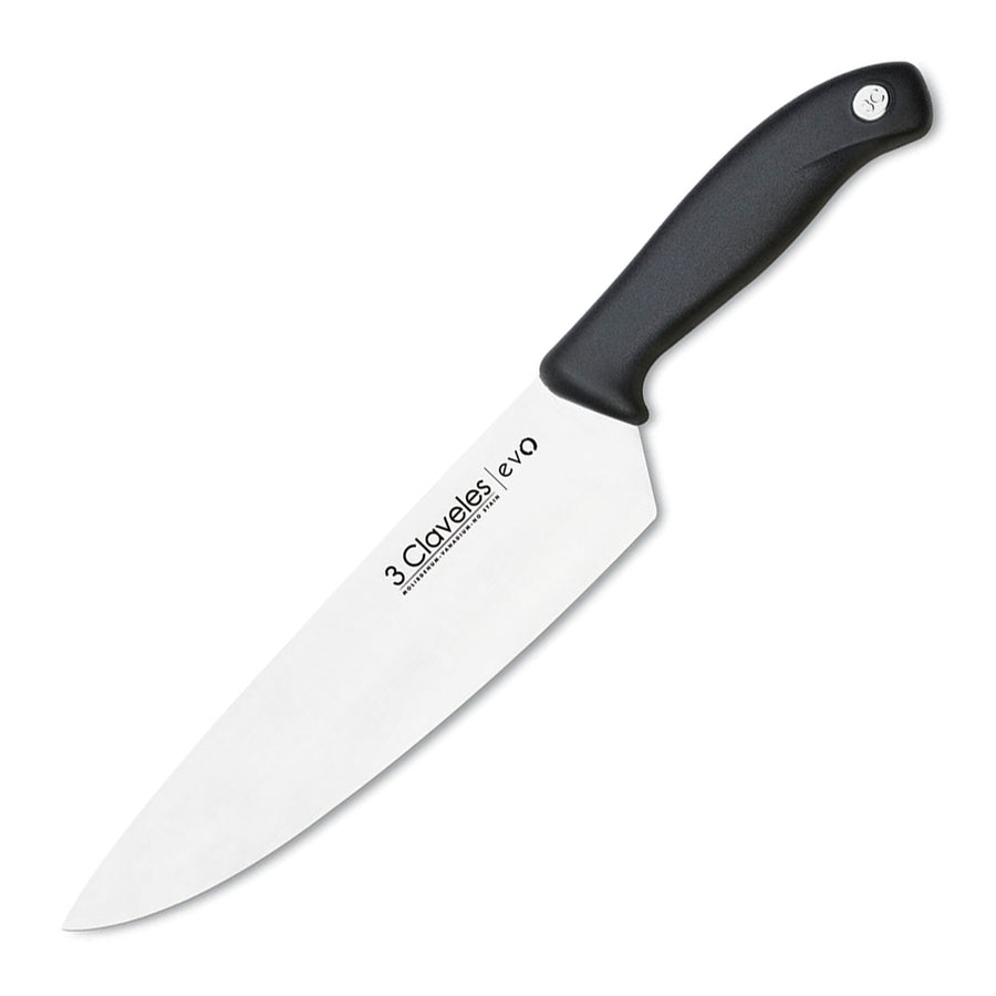 3 Claveles EVO - Cuchillo Cocinero de 20 cm Acero Inoxidable Mango Polipropileno