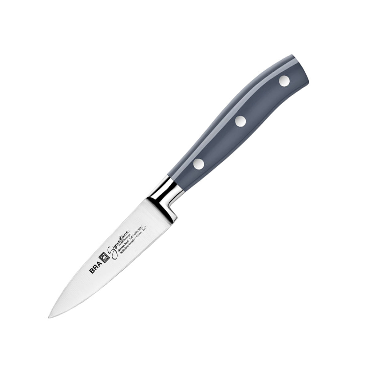 BRA Signature - Cuchillo Profesional Mondador 9 cm en Acero Forjado Alemán 1.4116