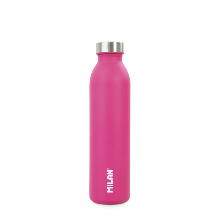 MILAN Acid - Botella Térmica Reutilizable 0.6L en Acero Inoxidable. Rosa