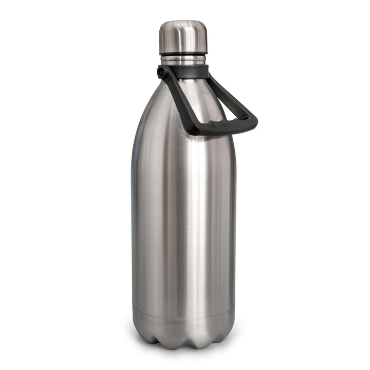 IBILI Classic - Botella Térmica con Asa de 1.6L en Acero Inoxidable de Doble Pared. Satin