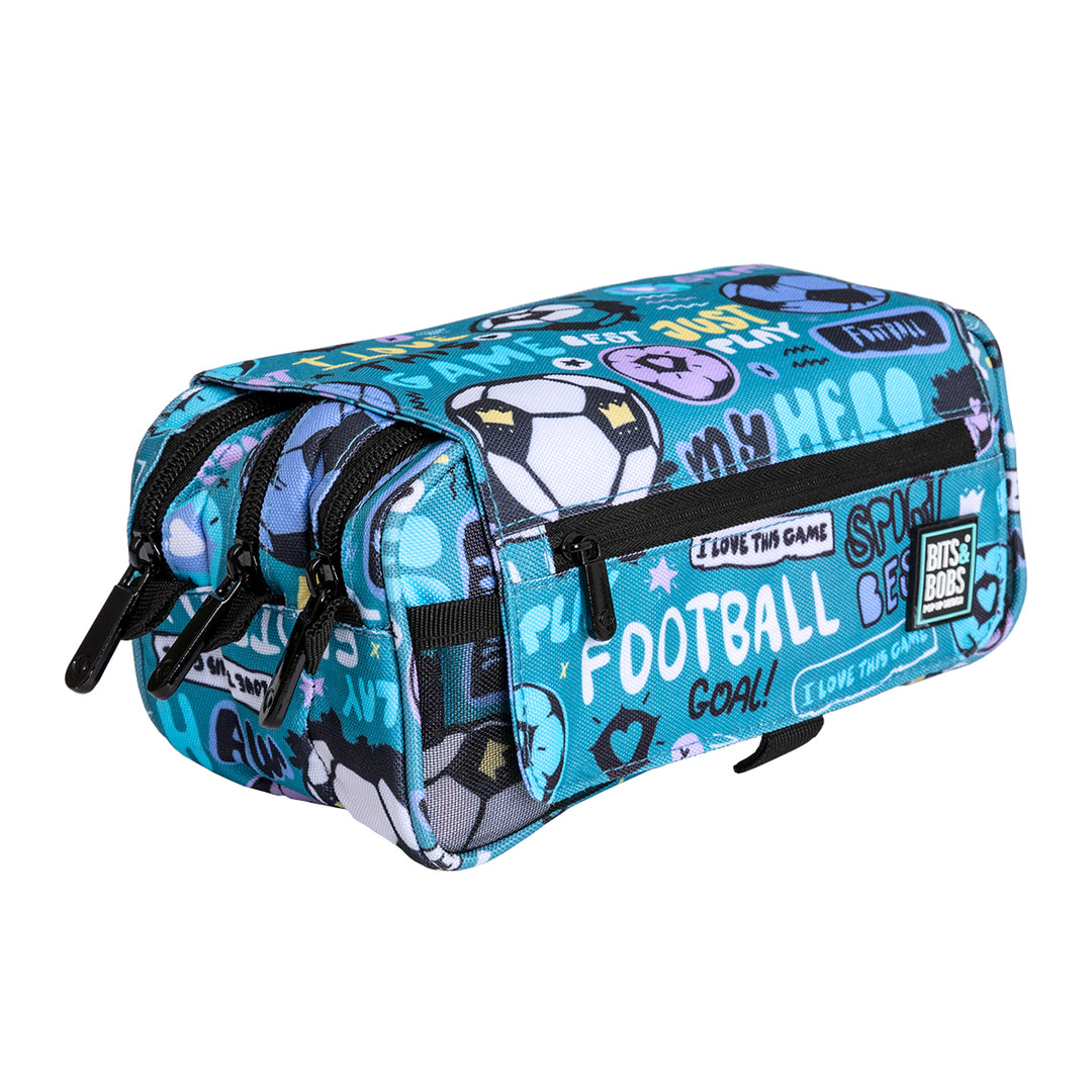 Grafoplás Design - Estuche Portatodo Triple con Solapa para Material Escolar. Hero