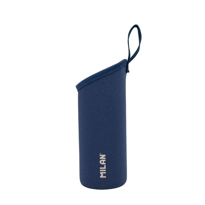MILAN 1918 - Funda Protectora de Neopreno para Botella Isotérmica de 0.59L Azul