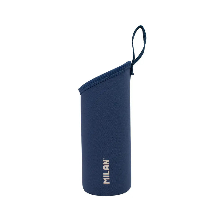 MILAN 1918 - Funda Protectora de Neopreno para Botella Isotérmica de 0.59L Azul