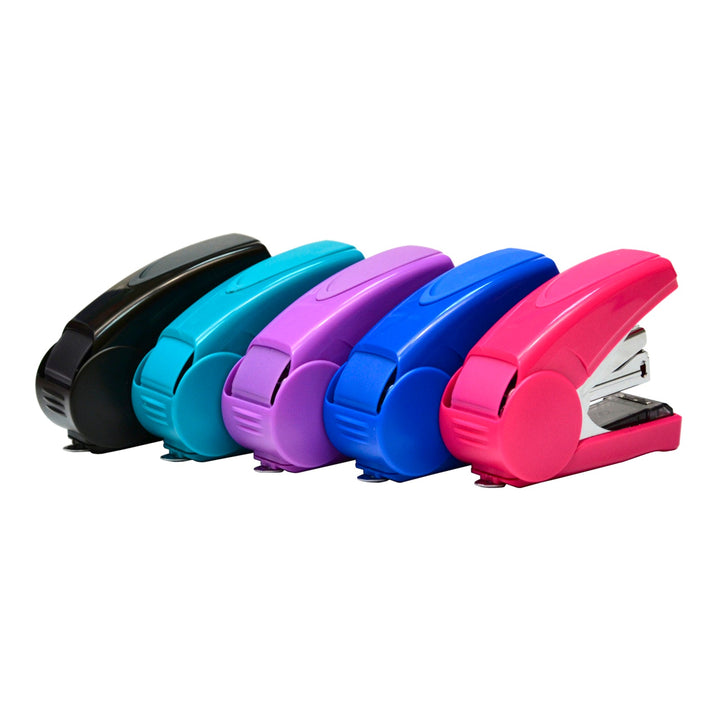 SDI - Grapadora Piccola de Esfuerzo Reducido y Carga Superior, Quita Grapas Incorporado y 1000 Grapas de Regalo