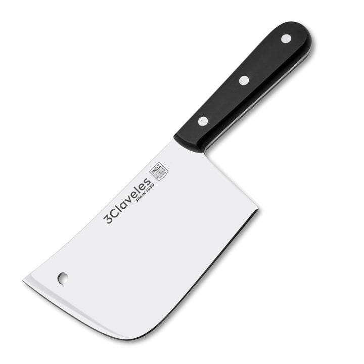 3 Claveles - Hachuela Profesional Para Filetear 3 mm 16 cm Acero Inoxidable Mango POM