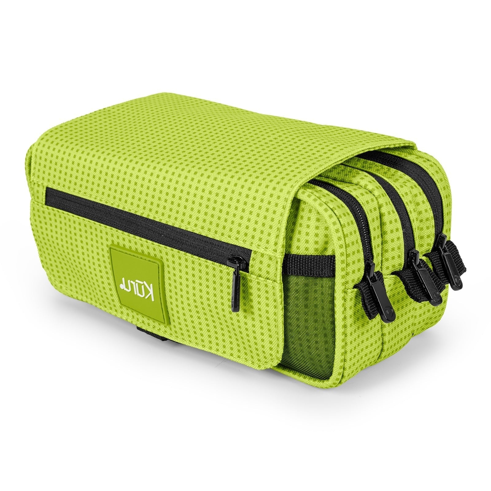 Grafoplás Kūru - Estuche Portatodo Triple con Solapa para Material Escolar. Lima