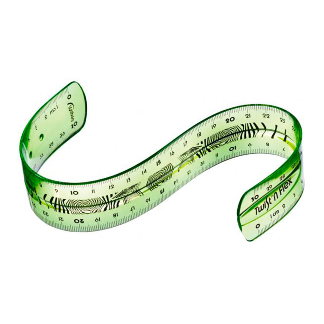 MAPED Twist'n Flex - Regla de Plástico Flexible de 30 cm. Ideal Escuela. Surtido