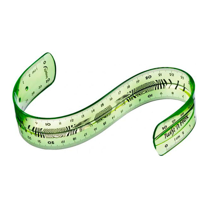 MAPED Twist'n Flex - Regla de Plástico Flexible de 30 cm. Ideal Escuela. Surtido