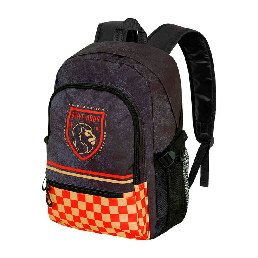 KARACTERMANIA - Harry Potter Gryffindor Mochila Urbana Ligera Fight FAN 2.0. Negro