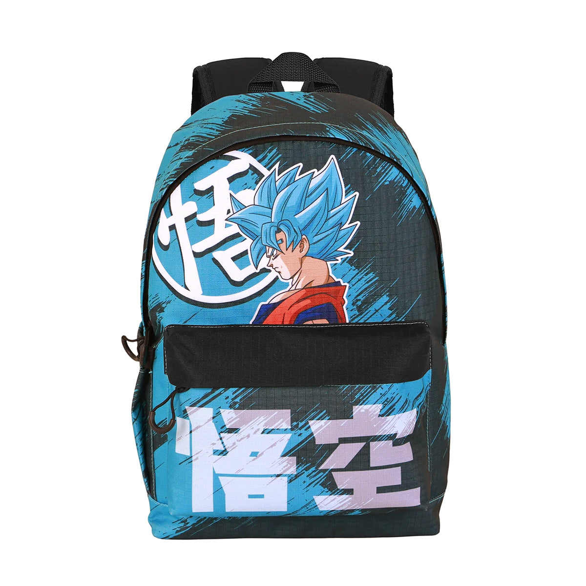 DRAGON BALL Saiyajin Blue - Mochila Escolar Impermeable y Zona Portatil HS FAN 3.0