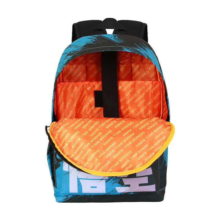DRAGON BALL Saiyajin Blue - Mochila Escolar Impermeable y Zona Portatil HS FAN 3.0