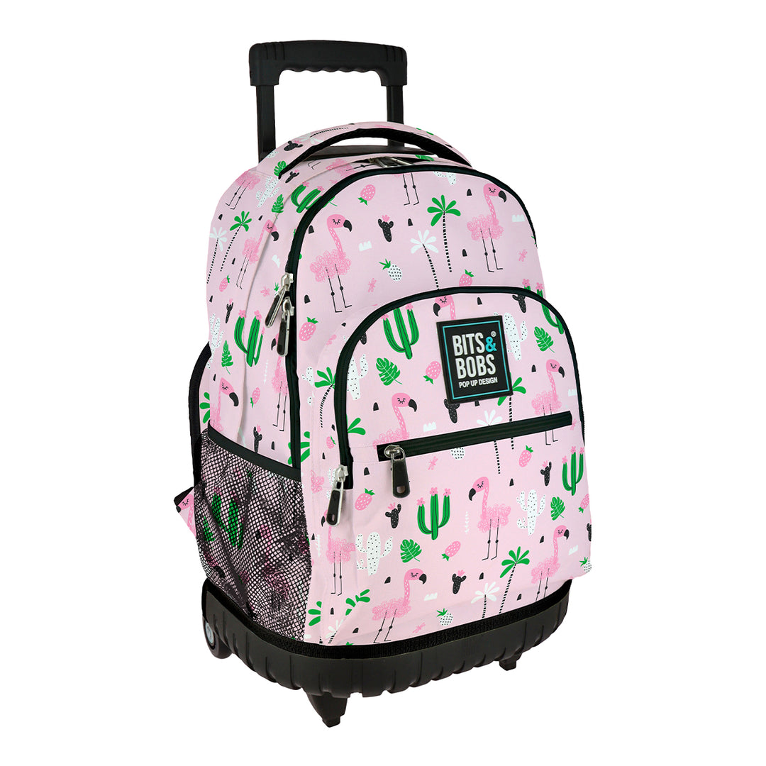 Grafoplás Design Mochila Escolar Cremalleras y Carrito