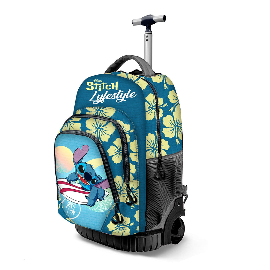 KARACTERMANIA - Disney Lilo y Stitch Lifestyle Mochila Trolley GTS FAN. Azul