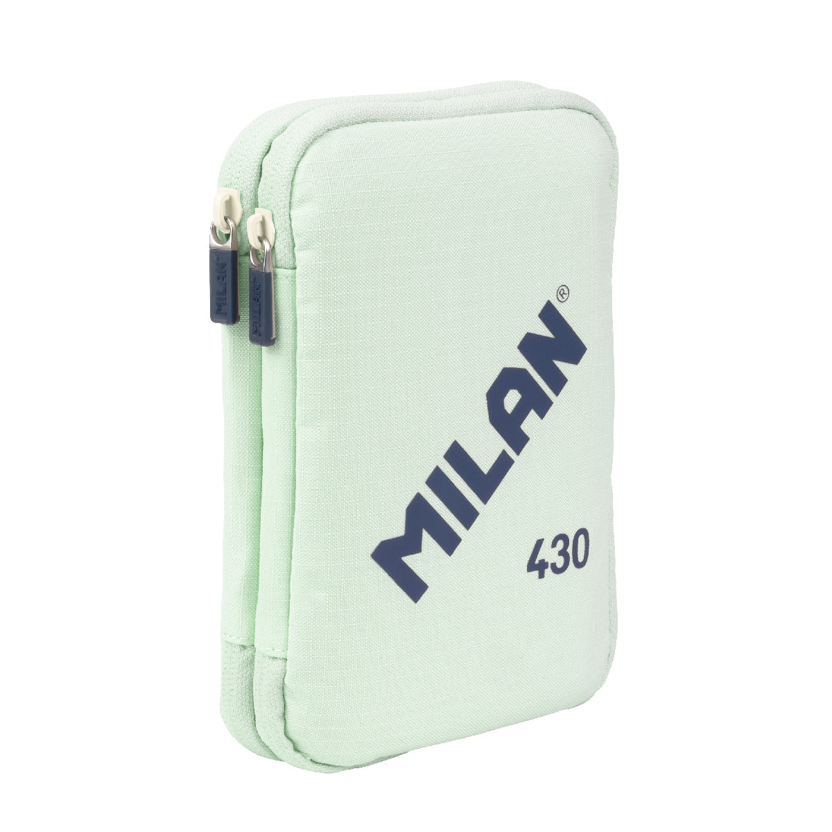 MILAN - Plumier de 2 Pisos con Contenido de 36 Piezas. Colección 430 since 1918. Verde