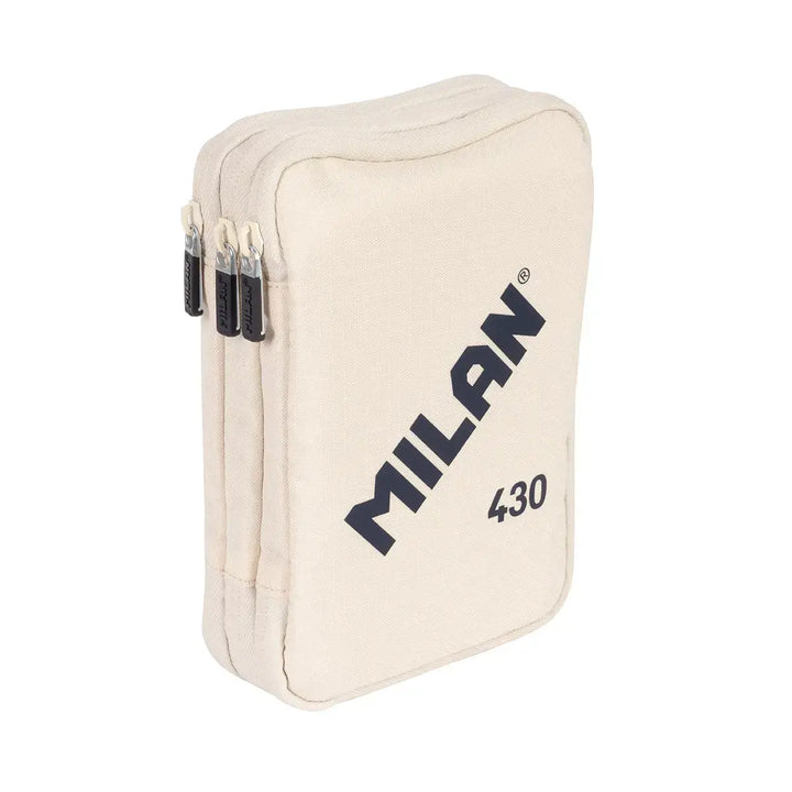 MILAN - Plumier de 3 Pisos con Contenido de 49 Piezas. Colección 430 since 1918. Beige