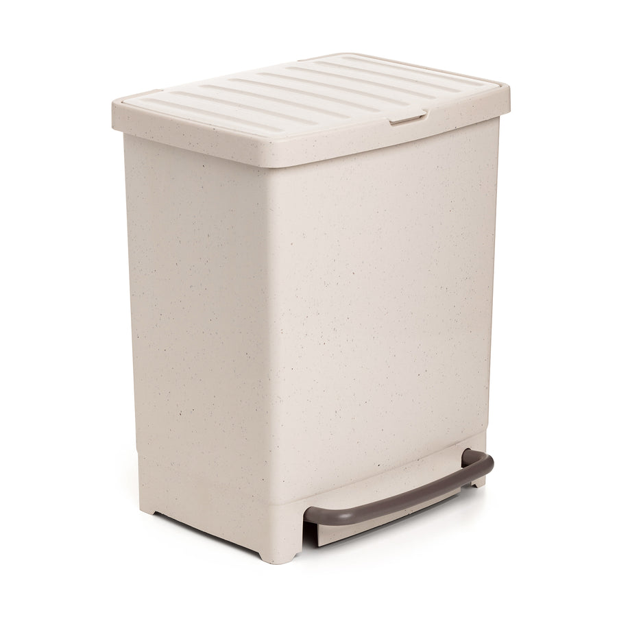TATAY - Cubo Basura 25L de Reciclaje con Pedal. Eco Home