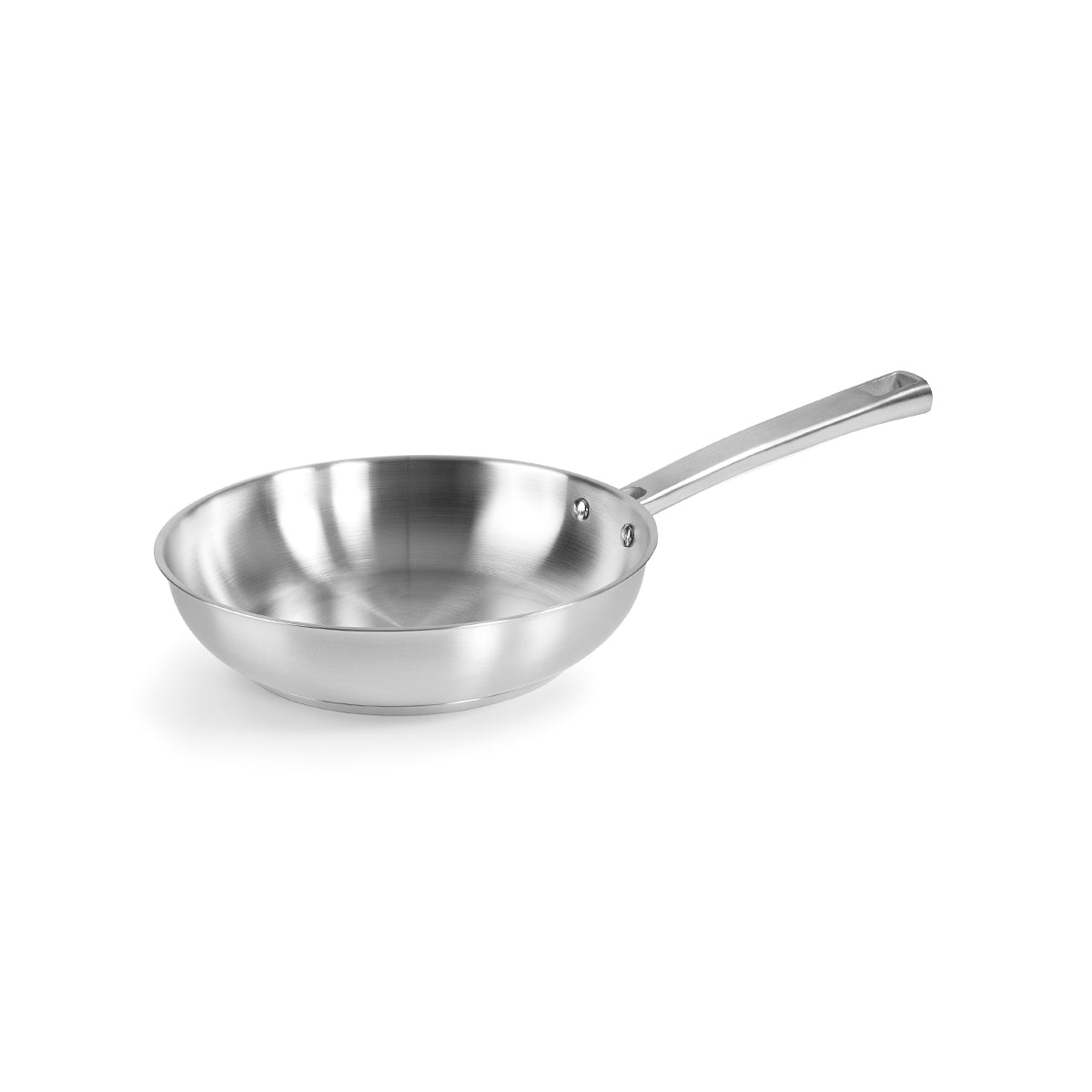 Lacor Foodie - Sartén 20 cm en Acero Inoxidable con Fondo Termo Difusor. Apta Inducción