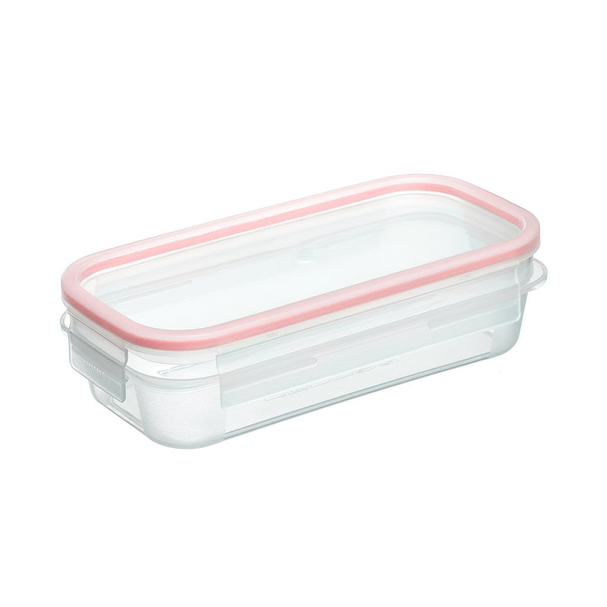 TATAY Clip Safe - Recipiente Hermético Rectangular 0.75L Con Cierre de Pestañas. Rojo