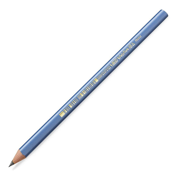 BIC 964912 - Blíster con 4 Lápices EVOLUTION Triangle de Mina de Grafito 2.3 mm HB/2 