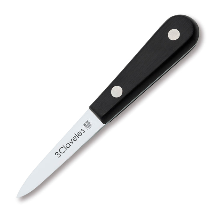 3 Claveles POM - Abre Ostras de 16 cm Acero Inoxidable con Mango de Polipropileno