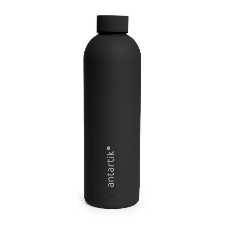 ANTARTIK - Botella Térmica Reutilizable de 0.75L en Acero Inoxidable. Negro